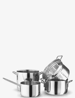 Stainless Steel Gryteset 4 st. - Grytor