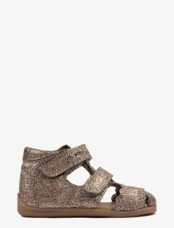 Starters Two Velcro Scalloped Sand - Sandaler