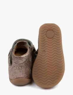 Starters Two Velcro Scalloped Sand - Sandaler