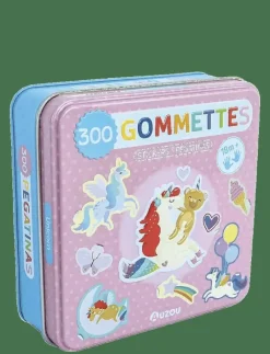 Stickers in Metallic Box - Unicorns - Klistermärken