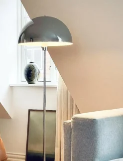 Stockholm Chrome/ Marble Floor lamp - Golvlampor
