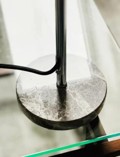 Stockholm D20 Chrome/ marble table lamp - Bordslampor