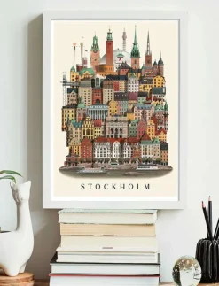 Stockholm small poster - Posters