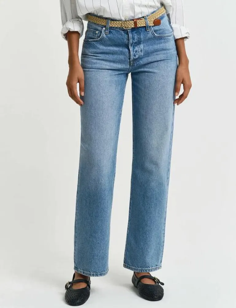 STRAIGHT RIGID JEANS - Straight jeans