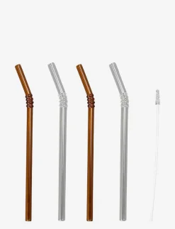 Straw Smile 4pcs/set - Serveringstillbehör