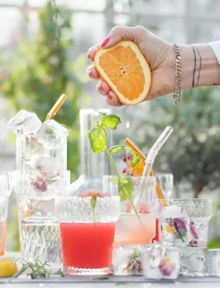 Straw Smile 4pcs/set - Serveringstillbehör