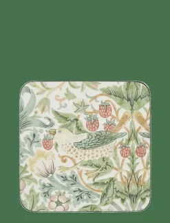 Strawberry Thief Coasters - Set of 6 - Serveringstillbehör