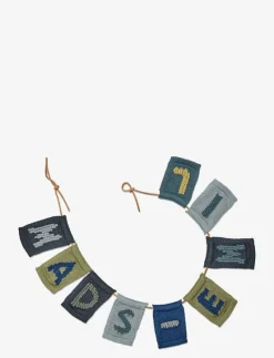 String for flag line, leather - Väggdekor