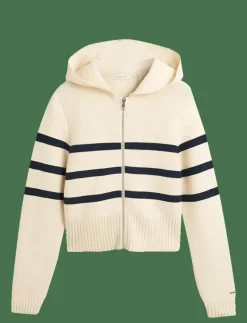 STRIPED BRETON KNIT SWEATER - Huvtröjor