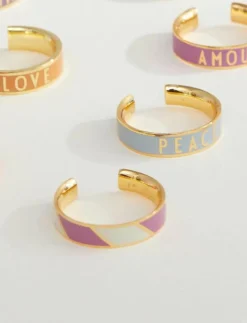 Striped Candy Ring - Ringar