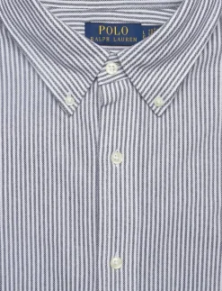 Striped Knit Oxford Shirt - Oxford-skjortor