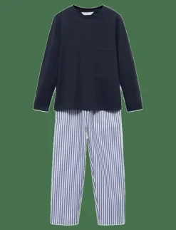 Striped long pyjamas - Set