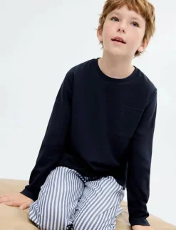 Striped long pyjamas - Set