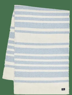 Striped Organic Cotton Herringbone Runner - Hallmattor