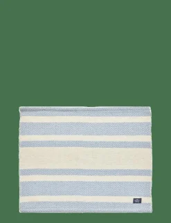 Striped Organic Cotton Herringbone Runner - Hallmattor
