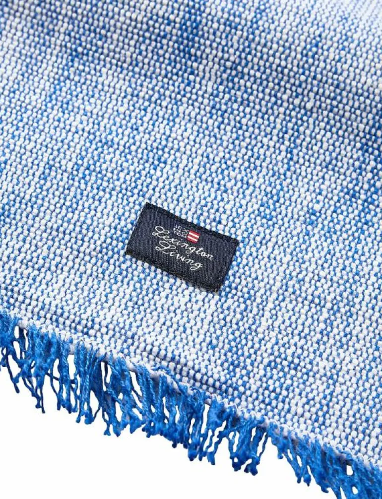 Striped Organic Cotton Placemat with Fringes - Dukar & löpare