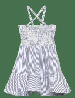 STRIPED SEERSUCKER DRESS - Ärmlösa vardagsklänningar