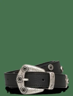 Stud Belt, Black Silver, 80 - Skärp