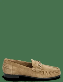 Suede moccasins with buckle - Loafers