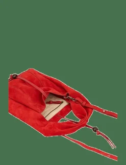 Suede Panel Harper Bag - Bucketväskor