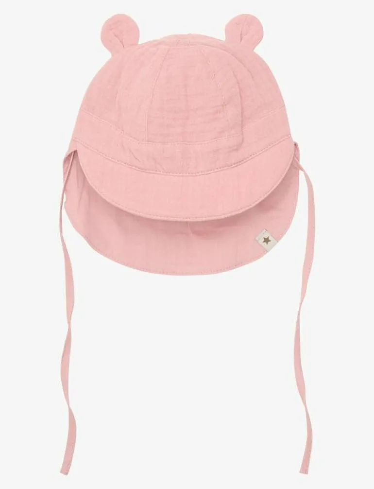 Summer Hat Ears Muslin - Solhatt