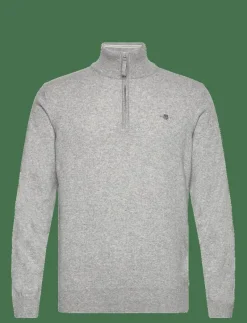 SUPERFINE LAMBSWOOL HALF ZIP - Stickat
