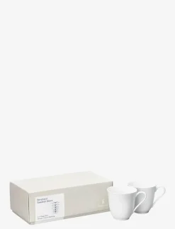 Swedish Grace mugg 30 cl snö 2-pack - Kaffekoppar