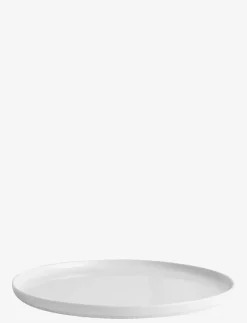 Tallrik flat, rak kant toulouse 26 cm vit - Mattallrikar