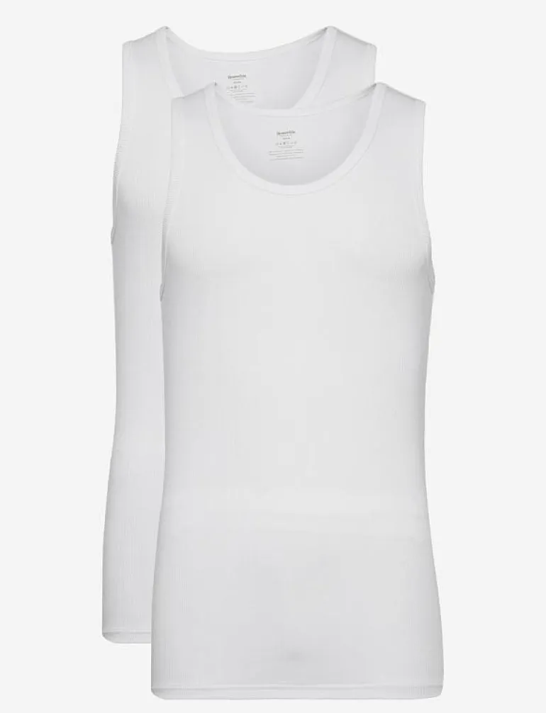 Tanktop 2-Pack Bamboo FSC - Linnen