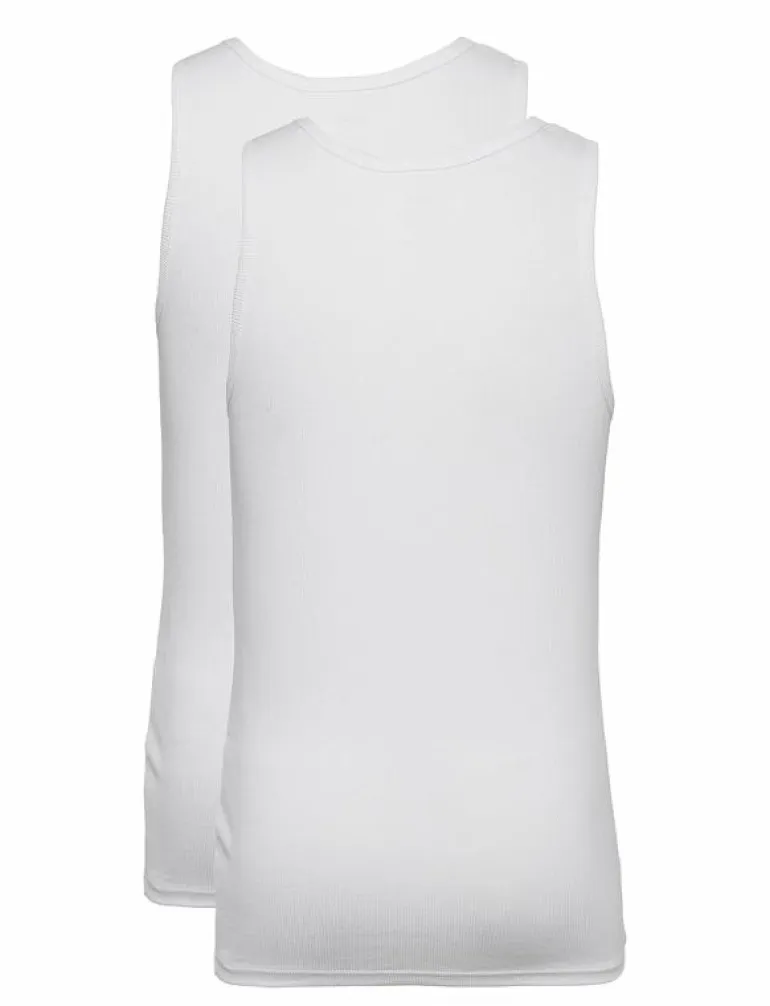 Tanktop 2-Pack Bamboo FSC - Linnen