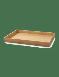 Teak Tray Square Even - Brickor