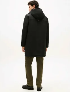 TECH HOODED PADDED PARKA - Parkas