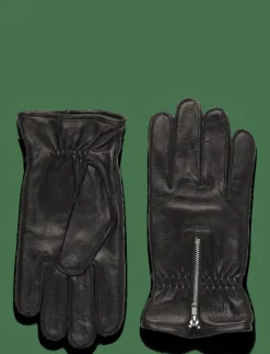 Ted Zip Leather Glove - Fingervantar