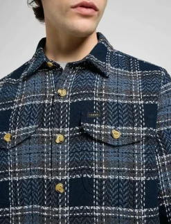 TEXTURED 2PKT SHIRT - Rutiga skjortor