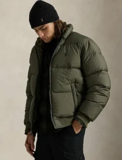 Textured Ripstop Down Jacket - Fodrade jackor
