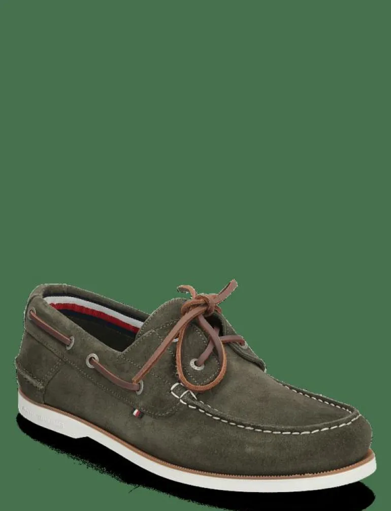 TH BOAT SHOE CORE SUEDE - Seglarskor