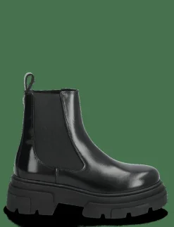 TH SHINY LEATHER CHELSEA - Varmfodrade skor