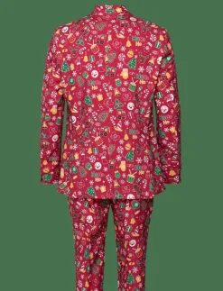 The Awesome Christmas Suit Rød - Kostymer