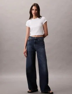 THE WIDE LEG TINTED HORSESHOE - Vida byxor