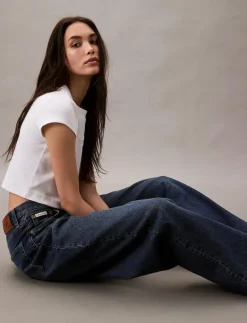 THE WIDE LEG TINTED HORSESHOE - Vida byxor