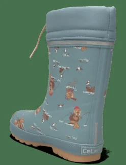 Thermal Wellies w. wool lining - Höga gummistövlar