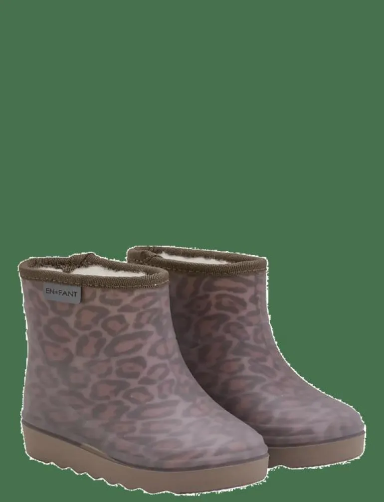 Thermo Boots Short Print - Fodrade Gummistövlar
