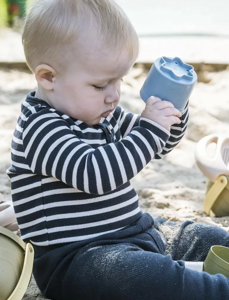 TINY BIO PLAY CUPS - 6+ MONTHS - Stapelbara klossar