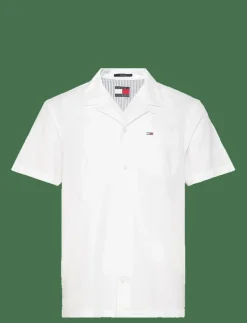TJM LINEN BLEND CAMP SS EXT - Linneskjortor