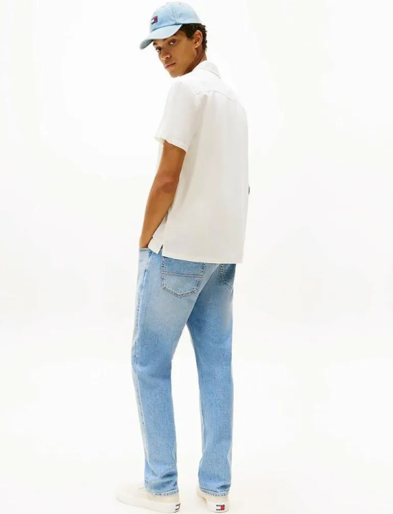 TJM LINEN BLEND CAMP SS EXT - Linneskjortor