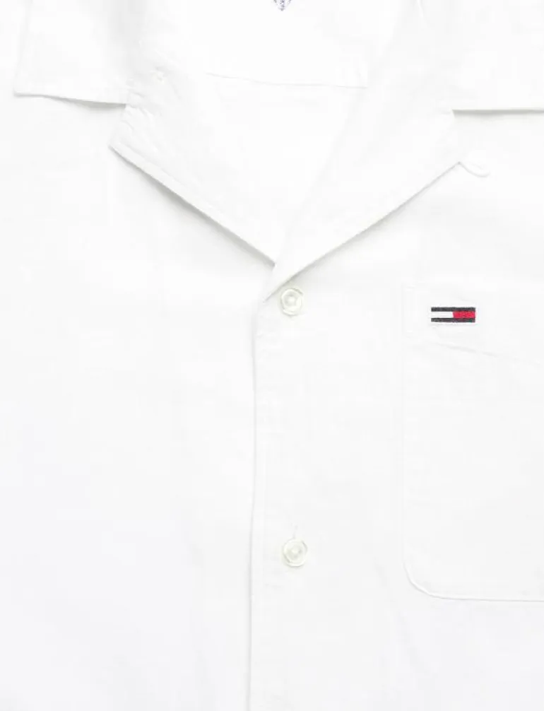 TJM LINEN BLEND CAMP SS EXT - Linneskjortor