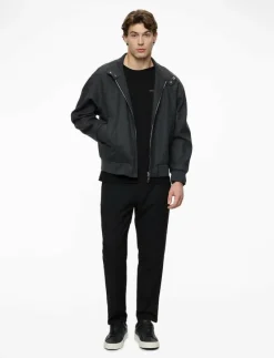 TJM SLIM CHEST LINEAR LS TEE EXT - Långärmade t-shirts