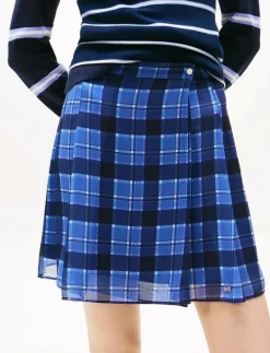 TJW CHIFFON PLEATED MINI SKIRT - Korta kjolar