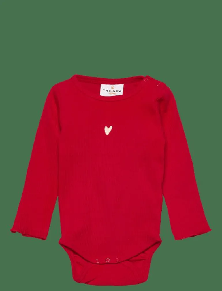 TNSBRianna L_S Rib Body - Långärmad bodysuit