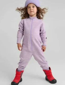Toddlers' wool all-in-one Parvin - Långärmad bodysuit